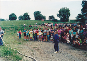 rok 1993 - ukázky činnosti při oslavách 100 let od založení sboru